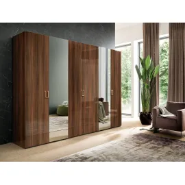 Шкаф 6-дверный с зеркалами Alf Group Mid Century PJDT0018