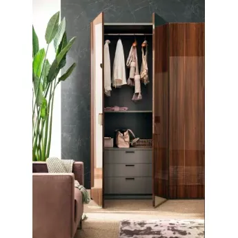 Шкаф 6-дверный с зеркалами Alf Group Mid Century PJDT0018
