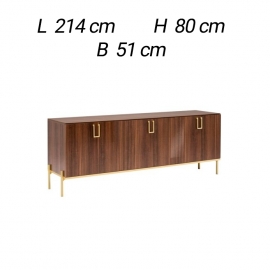 Буфет-прилавок 3-дверный Alf Group Mid Century KJDT611