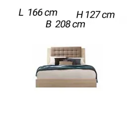 Кровать 160х200 Status Perla мягкое изголовье PLBWLLT08