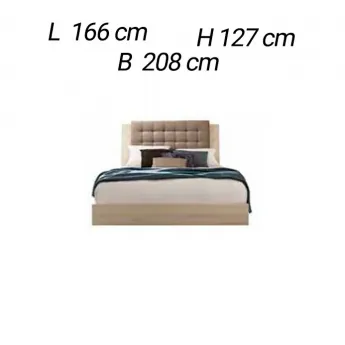 Кровать 160х200 Status Perla мягкое изголовье PLBWLLT08