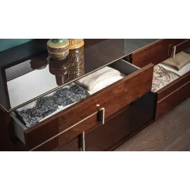 Комод низкий Alf Group Bellagio 6 ящиков KJBE120