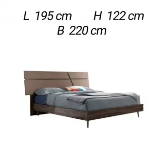 Кровать QS 155x205 Alf Group Frida PJFD0150, размеры