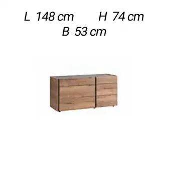 Комод Alf Group DaDo-Dice KJDD120