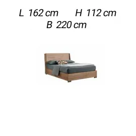 Кровать QS 155x205 Alf Group DaDo-Dice PJDD0150, размеры