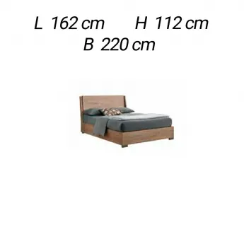 Кровать QS 155x205 Alf Group DaDo-Dice PJDD0150, размеры
