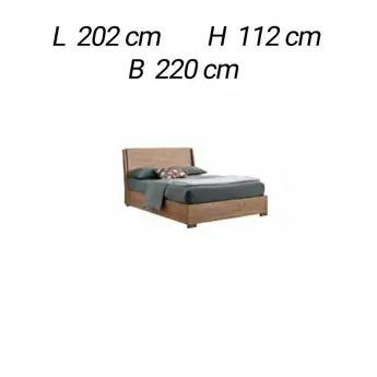 Кровать KS 195x205 Alf Group DaDo-Dice PJDD0175, размеры