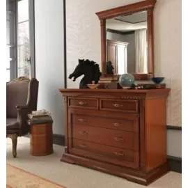 Комод низкий с  4-мя ящиками Palazzo Ducale Ciliegio Prama 71CI01CO