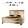 Кровать 160х200 Arredo Classic Fantasia арт.230 - Фото 4