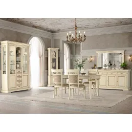 Стол овальный раздвижной 180/260 см Palazzo Ducale Laccato Prama 71BO55