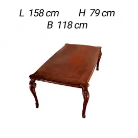 Стол квадратный раскладной 118/158 Arredo Classic Donatello