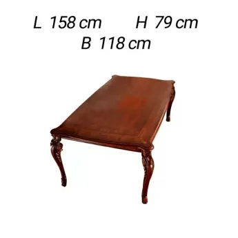 Стол квадратный раскладной 118/158 Arredo Classic Donatello