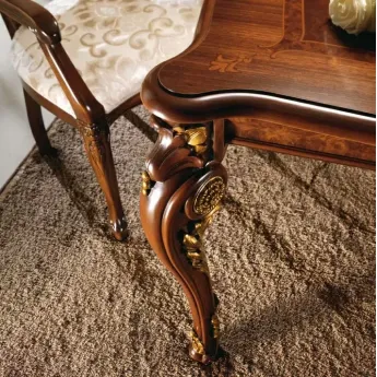 Стол квадратный раскладной 118/158 Arredo Classic Donatello