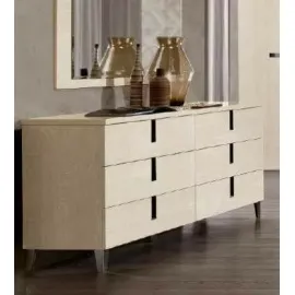 Комод низкий 6 ящиков Ambra Camelgroup