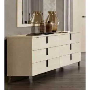 Комод низкий 6 ящиков Ambra Camelgroup