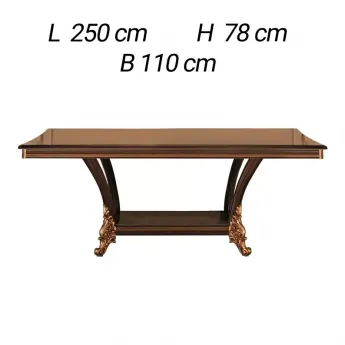 Стол обеденный 200/250х110 Arredo Classic Sinfonia раскладной