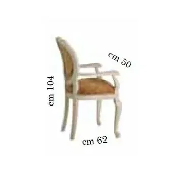 Стул с подлокотниками Arredo Classic Melodia