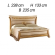 Кровать KS 200х200 Arredo Classic Melodia арт. 200 - Фото 3