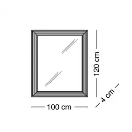 Зеркало маленькое Arredo Classic Adora Diamante