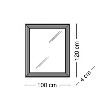 Зеркало маленькое Arredo Classic Adora Diamante