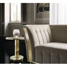 Столик 65х65 Arredo Classic Adora Diamante, круглый