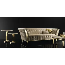 Столик 50х65 Arredo Classic Adora Diamante, круглый