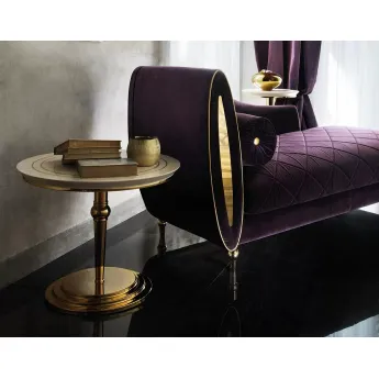 Столик приставной  65 h65 Arredo Classic Adora Sipario, круглый
