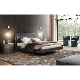 Кровать Camelgroup Maia Trendy 160x200, ткань синяя, Miraglio col.617 Blu