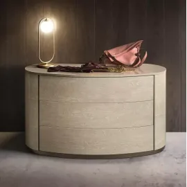 Комод низкий Camelgroup Round sabbia, 3 ящика, 160CMS.01PL