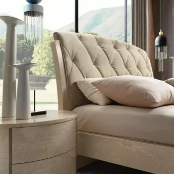 Кровать Trendy Camelgroup Maia Sabbia 180x200, экокожа NABUK 12