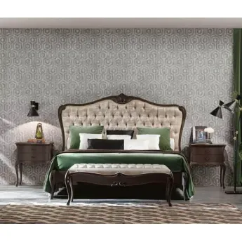 Кровать Giorgio Casa Valpolicella 160х200, изогнутая спинка, 2150/160