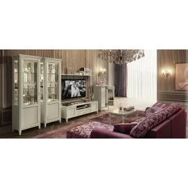 Полка навесная с полкодержателями Kaiman Camelgroup Giotto Bianco 161MEN.01BA
