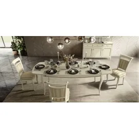 Стол обеденный 200/290x105, Camelgroup Giotto Bianco 161TAV.01BA, раскладной