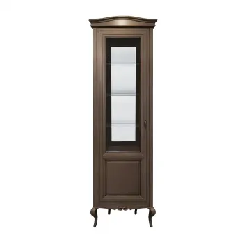 Витрина 1-дверная правая Classico Italiano Портофино Крем/Кварц Т-501R