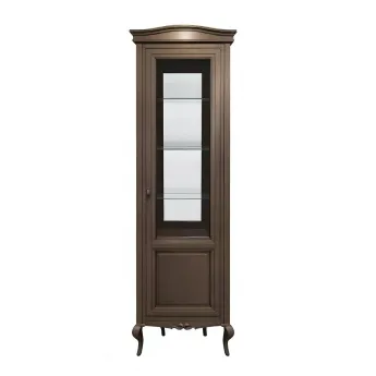 Витрина 1-дверная левая Classico Italiano Портофино Крем/Кварц Т-501L