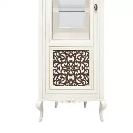 Витрина 1-дверная левая Classico Italiano Портофино молочный Т-501L/L