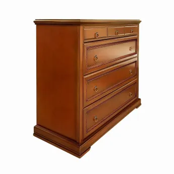 Комод малый Classico Italiano Палермо янтарь/орех T-749Y/N