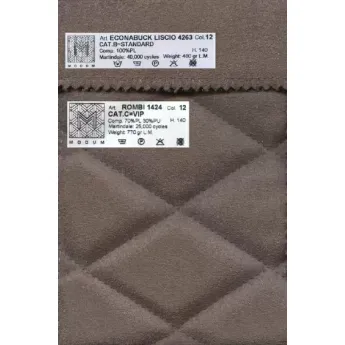 Кровать Trendy Camelgroup Maia Sabbia 180x200, экокожа NABUK 12