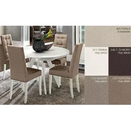 Стул Dama Bianca Camelgroup экокожа Perla 135TAV.06BI