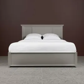 Кровать 90x200 Classico Italiano Бруклин, Серый лак 7090ПМ/G, с подъемным механизмом