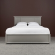 Кровать 90x200 Classico Italiano Бруклин, Серый лак 7090ПМ/G, с подъемным механизмом - Фото 3