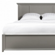 Кровать 200x200 Classico Italiano Бруклин, Серый лак 7200ПМ/G, с подъемным механизмом - Фото 2