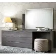 Покрытие Серебристая берёза с глянцем Комод низкий 6 ящиков Platinum Camelgroup - Фото 3