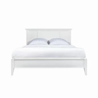 Кровать 140x200 Classico Italiano Бруклин, Белый лак, 7140/B