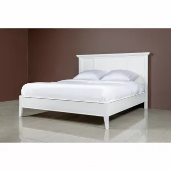 Кровать 90x200 Classico Italiano Бруклин, Белый лак 7090/B
