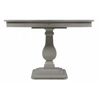 Стол обеденный 105х105 Classico Italiano Бруклин, квадратный, раскладной, Серый MUN2/G