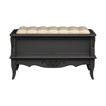 Сундук Classico Italiano Тиволи, черный, B110/BL