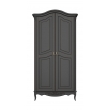 Шкаф Classico Italiano Тиволи, 2-дверный, черный, B802/BL - Фото 3