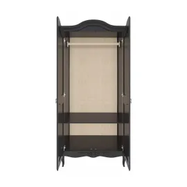 Шкаф Classico Italiano Тиволи, 2-дверный, черный, B802/BL