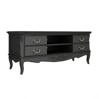 Тумба ТВ Classico Italiano Тиволи, черный, B304/BL